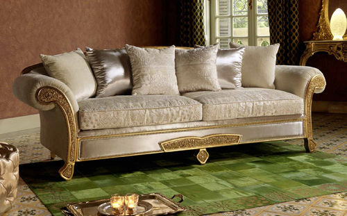 Divano letto - TREVI - Domingolotti - classico / in cotone / marrone