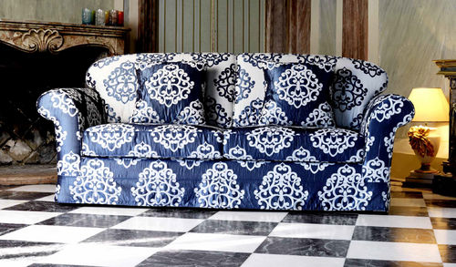 Divano letto - FLORIAN - Domingolotti - classico / in cotone / multicolore