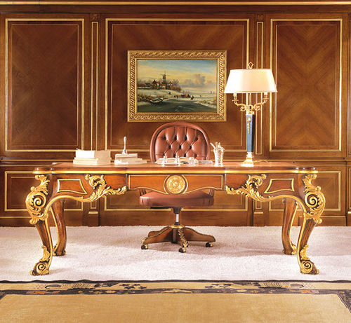 Scrivania in stile - PRESIDENT - Elledue srl - in legno / con 4 gambe