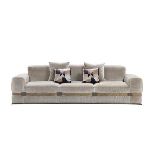 Divano contemporaneo - PENELOPE S 1033 - Elledue srl - in tessuto / beige / 3 posti
