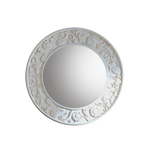 Specchio a muro - SARAYA M 606 FG - Elledue srl - classico / rotondo / in legno laccato