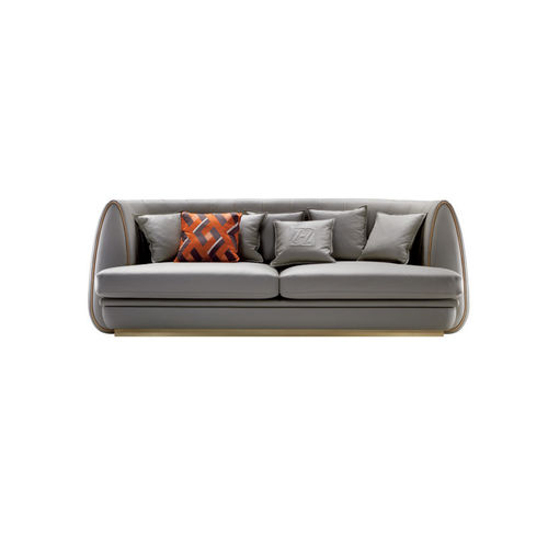 Divano contemporaneo - ULYSSE S 763 - Elledue srl - in tessuto / con cuscino rimovibile / grigio