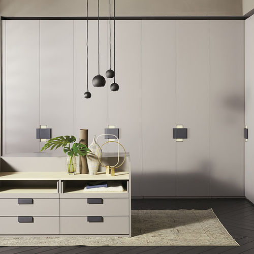 Armadio ad angolo - ATLANTE CHARME  - Emmebi Industria Mobili - contemporaneo / in legno laccato / in rovere
