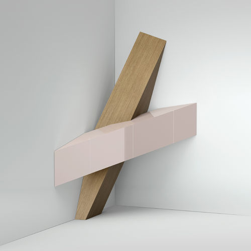 Credenza alta - COIN - Emmemobili - design originale / in legno laccato / di Ferruccio Laviani