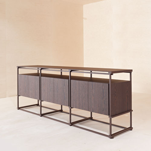 Credenza contemporanea - GRANDPA' - Emmemobili - in rovere / in legno massiccio / in wengé
