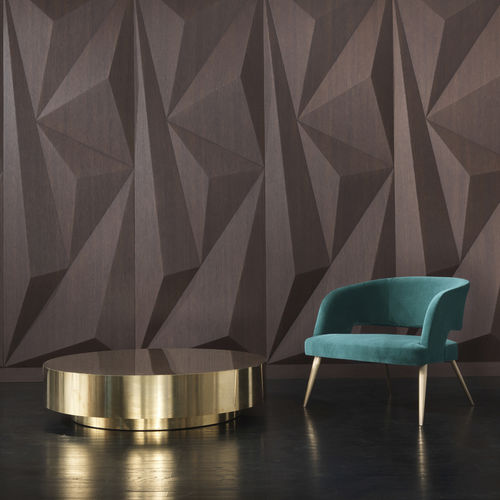 Tavolino basso contemporaneo - BORGES-TT - Emmemobili - in rovere / impiallacciato in legno / in wengé