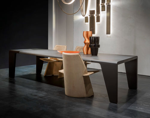 Tavolo contemporaneo - ARIA - Emmemobili - in rovere / in noce / in ciliegio