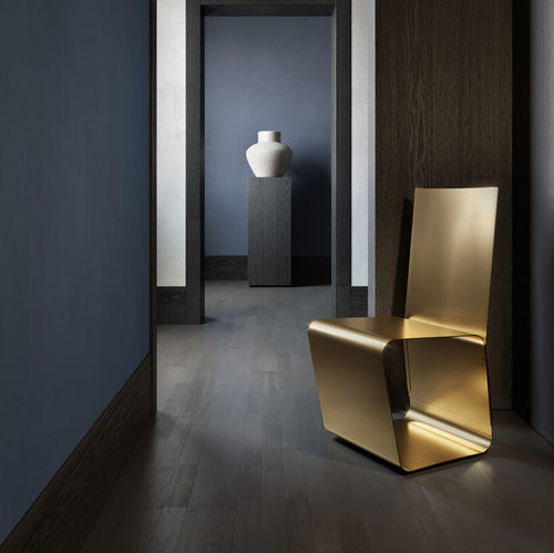 Sedia contemporanea - KIA - Emmemobili - da interno / in rovere / in compensato stampato