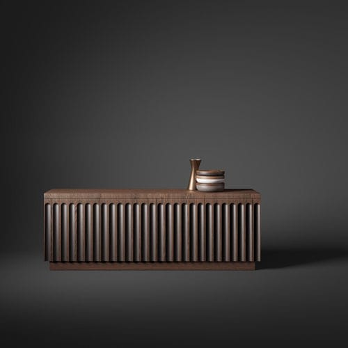 Credenza contemporanea - DORIS - Emmemobili - in rovere / in noce / in ciliegio
