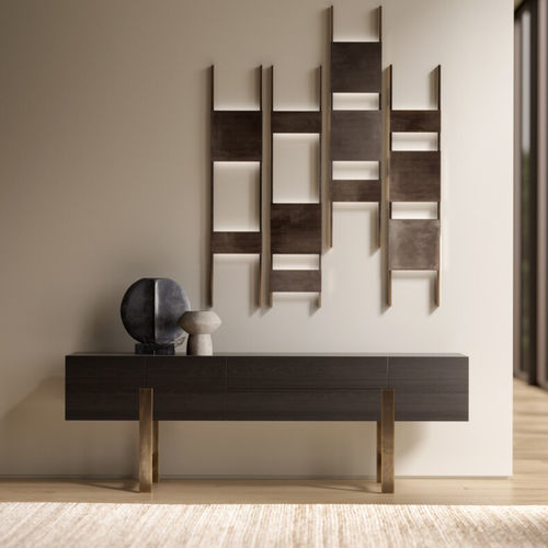 Credenza con piedi alti - GALA  - Emmemobili - contemporanea / in rovere / in noce