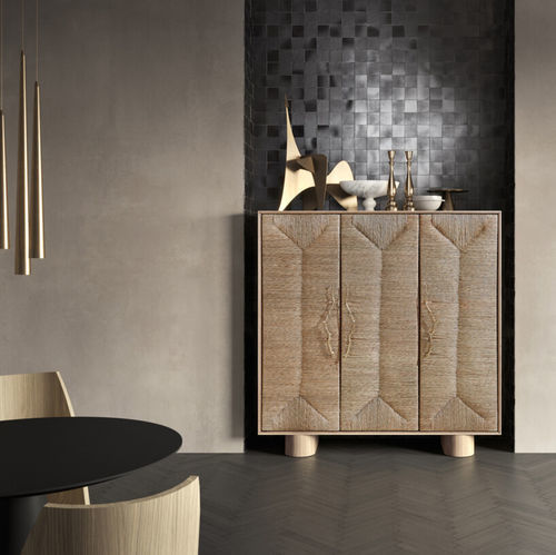 Credenza alta - LARIO - Emmemobili - contemporanea / in rovere / in noce