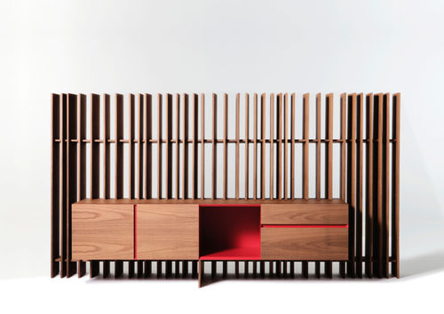 Libreria contemporanea - SIPARIO - Emmemobili - in rovere / in noce / in ciliegio