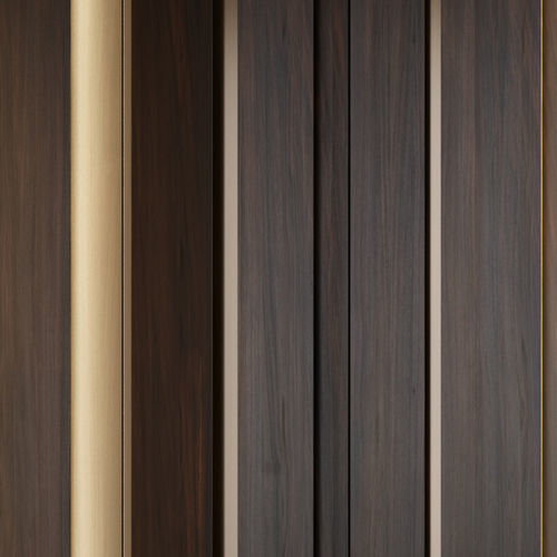 Pannello in legno per interni - FRACTAL - Emmemobili - per muro / in rovere / in ciliegio