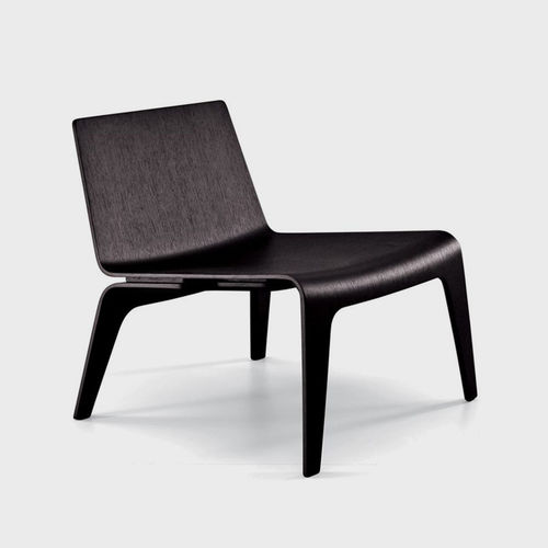 Chauffeuse contemporanea - COUPE'  - Emmemobili - in pelle / in legno compensato / in rovere
