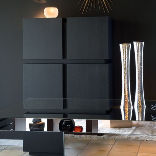 Credenza alta - DADO - Emmemobili - contemporanea / in legno