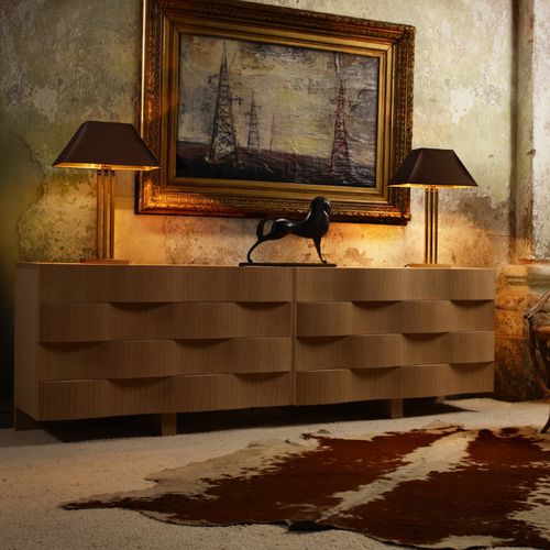 Credenza contemporanea - LERICI  - Emmemobili - in rovere / in wengé / di Ferruccio Laviani