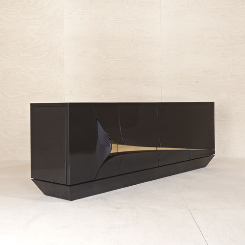 Credenza contemporanea - DAKAR  - Emmemobili - in legno laccato / in rovere / di Ferruccio Laviani