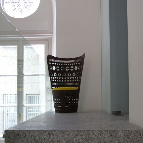 Poltrona contemporanea - DOGON S-SH  - Emmemobili - in rovere / in legno compensato / con schienale alto