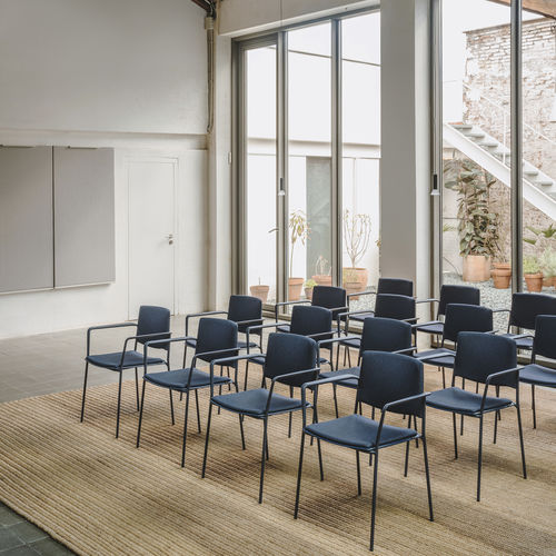 Sedia contemporanea - EMA 4L  - Enea - da interno / in tessuto / in polipropilene