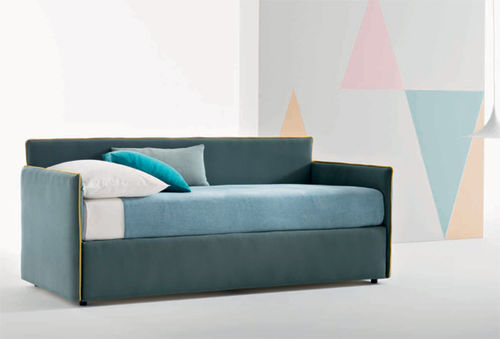 Divano letto - POLARIS - Ennerev Materassi - contemporaneo / in tessuto / blu