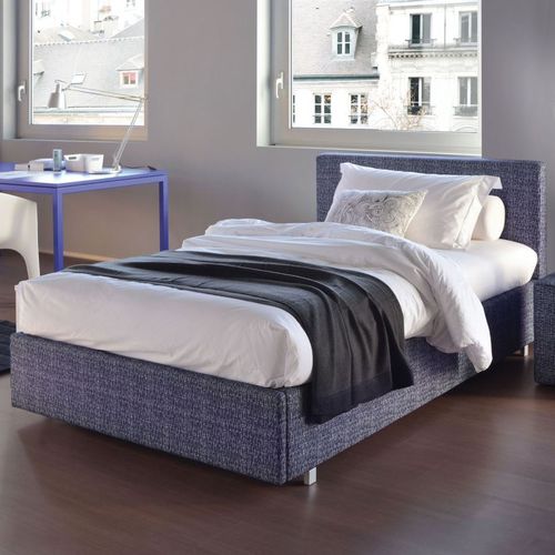 Letto singolo - FH - Erba Mobili di Erba Giulio e Alessandro - contemporaneo / imbottito / con testiera