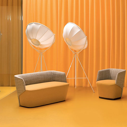 Divano contemporaneo - EMBRASSE HALL - ESTEL - in schiuma di poliuretano / ergonomico / confidente