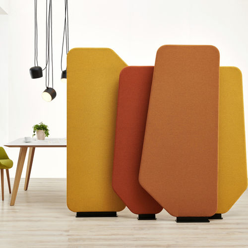 Pannello acustico autoportante - SCREEN PANELS - ESTEL - mobile / in tessuto / in legno massiccio