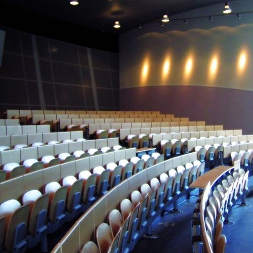 Sedia per auditorium contemporanea - COPERNICO - ESTEL - da interno / in legno / in faggio