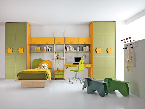 Cameretta verde per bambino - NUVOLA - 2 - Faer Ambienti - unisex