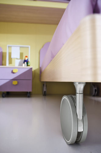 Comodino contemporaneo - NUVOLA - 9 - Faer Ambienti - in legno / rettangolare / per bambini