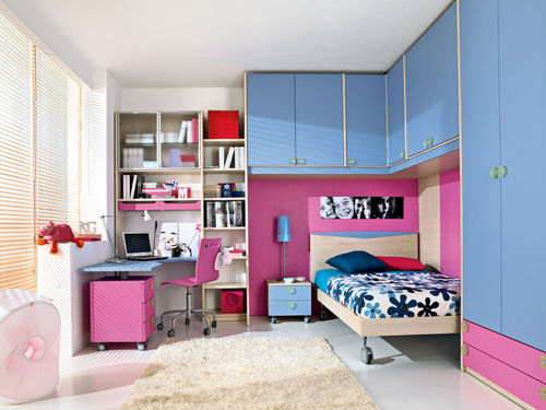 Cameretta rosa - P.5 - Faer Ambienti - per bimba