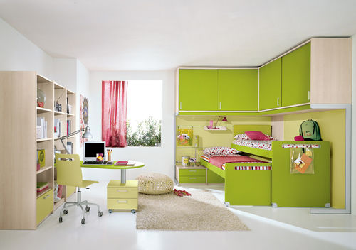 Cameretta verde per bambino - P.6 - Faer Ambienti - unisex