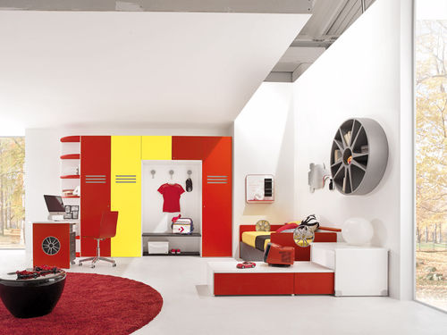 Cameretta gialla - SPORT - MOTORI 2 - Faer Ambienti - unisex