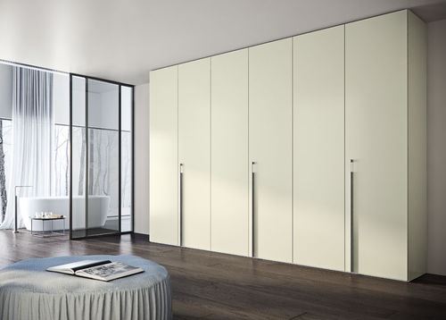 Armadio contemporaneo - WING - 2 - Faer Ambienti - in legno / con ante battenti