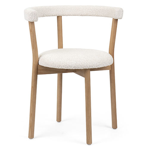 Sedia contemporanea - TWIST EST CB - Fenabel- The heart of seating - da interno / in tessuto / in legno