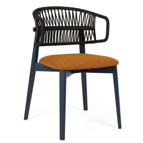 Sedia contemporanea - COFFEE CORD - Fenabel- The heart of seating - da interno / in tessuto / in legno