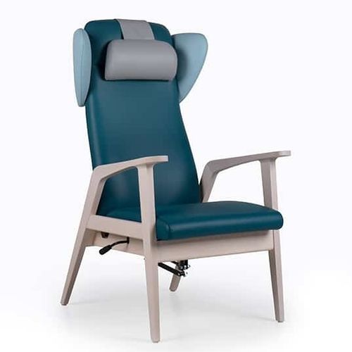 Poltrona contemporanea - KYARA MAD RCL OCTAVE - Fenabel- The heart of seating - in pelle / in legno / a orecchioni