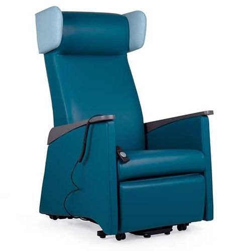 Poltrona contemporanea - KYARA RELAX BRM ELEV - Fenabel- The heart of seating - in pelle / con poggiapiedi / a orecchioni
