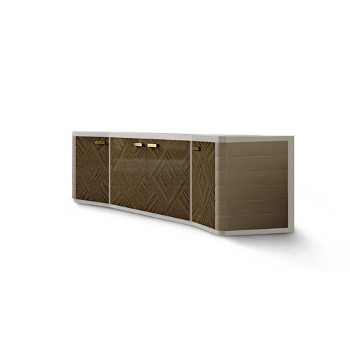 Credenza contemporanea - Argo - Formenti - in legno di rosa