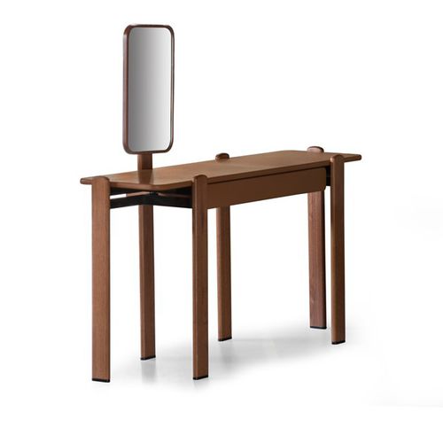Mobile da toeletta contemporaneo - ROD - Formitalia Group - in legno / in pelle / monoposto