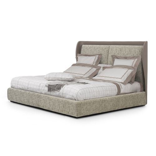 Letto matrimoniale - LOUISIANA - Formitalia Group - contemporaneo / imbottito / con testiera