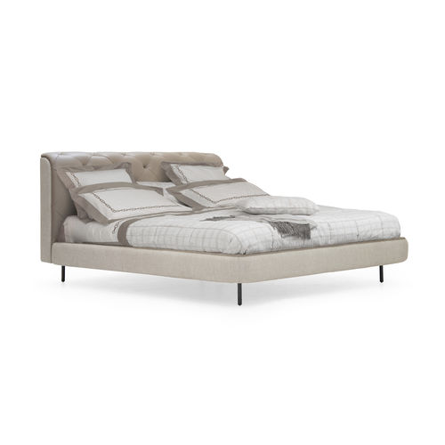 Letto matrimoniale - OVERSEAS  - Formitalia Group - contemporaneo / imbottito / con testiera
