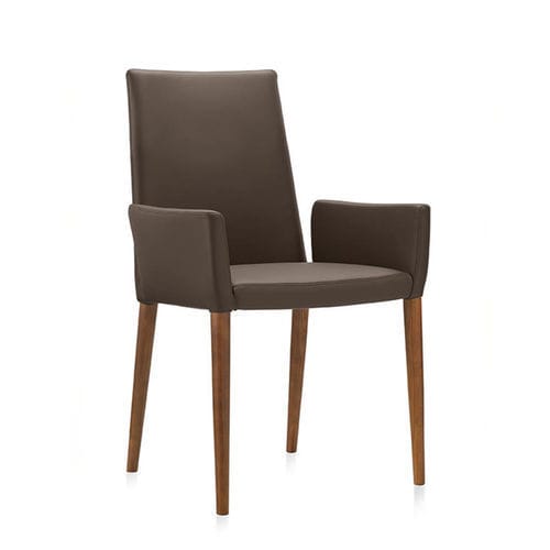 Sedia contemporanea - Bella HP W - Frag - da interno / in tessuto / in pelle