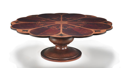 Tavolo in stile - ENGLISH-ROSE 6900 - Fratelli Boffi - in legno / con supporto in legno / rotondo