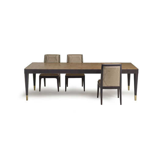 Tavolo da pranzo contemporaneo - CENTURY 6528 - Fratelli Boffi - in legno / con supporto in legno / rettangolare