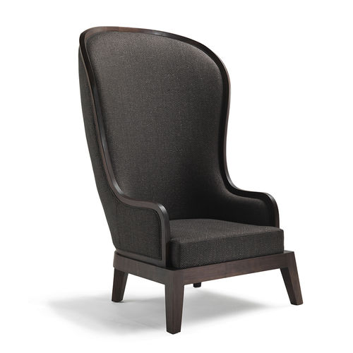 Poltrona classica - DUCHESSE OF HOME - 6910 - Fratelli Boffi - in tessuto / in legno / a schienale alto