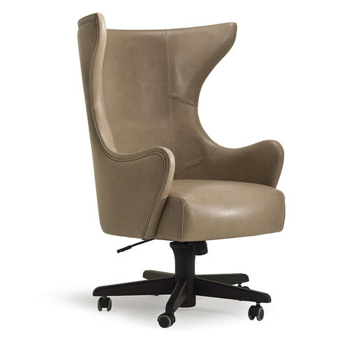 Poltrona classica - IDA-P 6536/P - Fratelli Boffi - in pelle / in metallo / a orecchioni