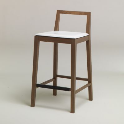 Sedia alta contemporanea - OBJECT SG341 - Friulsedie Sud by Dalmasson - da interno / in tessuto / in pelle