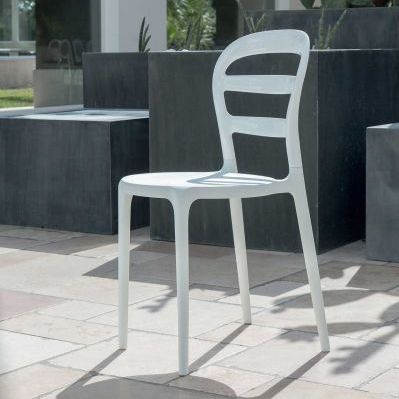 Sedia contemporanea - FAST S389 - Friulsedie Sud by Dalmasson - da giardino / in polipropilene / in policarbonato