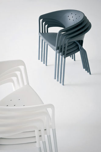 Sedia contemporanea - TERRASSE - Gaber - in metallo / per uso residenziale / con braccioli